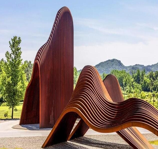 莱西锈钢板造型